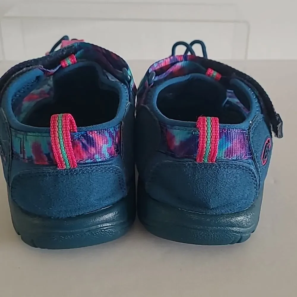 Keen Women's Newport H2 SZ 5 Outdoor Hiking Sandal Blue Pink Multicolor